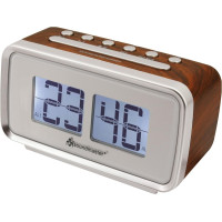 Радио часы Soundmaster UR105BR Retro FM (коричневый)