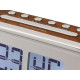 Радио часы Soundmaster UR105BR Retro FM (коричневый)