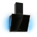 Кухонная настенная вытяжка Klarstein Mirage 60 с подсветкой 550 м³/ч, черный (10033116)