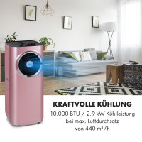 Портативный кондиционер 3-в-1 Klarstein Kraftwerk Smart 10, 29-49 м², 10 000 BTU (10035738)