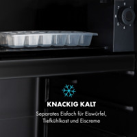 Холодильник Klarstein Cool Vibe 70+, 72 л черный (10045835)