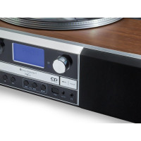 Вініловий програвач Soundmaster PL905, що кодує, запис дисків, USB-роз'єм, 3,5 мм