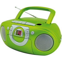 CD бумбокс Soundmaster SCD5100GR с FM-радио, зеленый