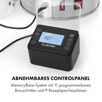 Пивоварня Klarstein Brauheld Pro Mash 45л 30-100°C серебристый (10034588)