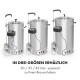 Пивоварня Klarstein Brauheld Pro Mash 45л 30-100°C сріблястий (10034588)