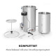 Пивоварня Klarstein Brauheld Pro Mash 45л 30-100°C сріблястий (10034588)