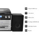 Музыкальный центр по радио DAB+/FM, CD/MP3 Soundmaster MCD5550SW, винил, двойная кассета, USB, Bluetooth