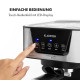 Кавоварка Klarstein Arabica 1050 Вт, 15 бар, 1,5 л чорний/сріблястий (10033729)