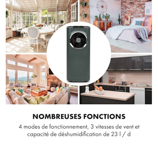 Портативный кондиционер Klarstein Kraftwerk Smart 10K, 29-49 м² (10034667)