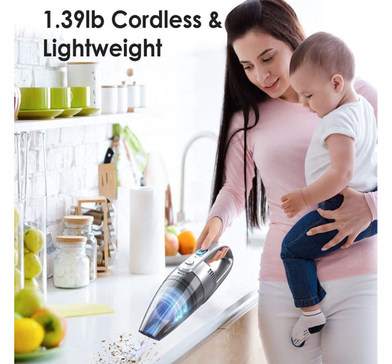 Ручний пилосос Oraimo OHV 101 Бездротовий, сірий