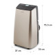 Мобильный кондиционер Klarstein Metrobreeze 9 Paris 10028189
