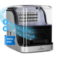 Ледогенератор Klarstein Kristall 15 кг/сутки, черный/серый (10031891)