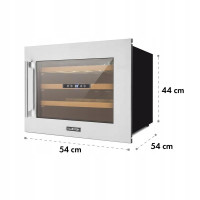 Винный встроенный холодильник на 51 л Klarstein Vinsider 24 Built-In Uno 10029819