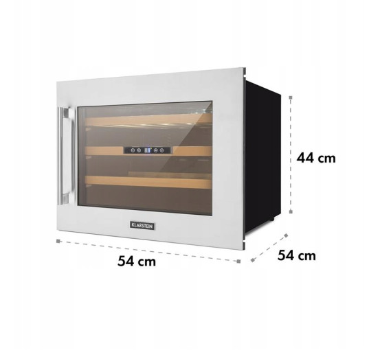 Винний вбудований холодильник на 51 л Klarstein Vinsider 24 Built-In Uno 10029819
