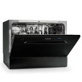 Вбудована посудомийна машина 55x43, 5x49, 5 см з ультрафіолетовим світлом KLARSTEIN Havasia UV 6 1380 Вт, чорний (10041825)
