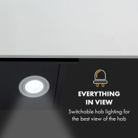 Кухонная вытяжка Klarstein Silver Lining 90 10035318