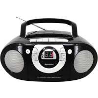 CD бумбокс Soundmaster SCD5100SW з FM-радіо, чорний