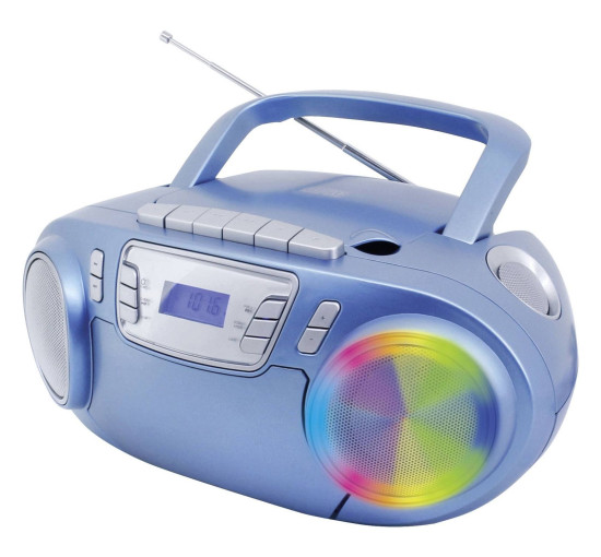 Радіо CD-програвач FM, USB, касета Soundmaster SCD5800GR з караоке-мікрофоном, зелений