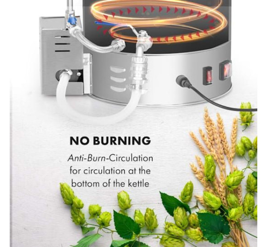 Пивоварня Klarstein Brauheld Pro Mash 35 л 2500 Вт 30-100°C (10034587)