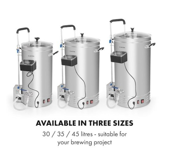 Пивоварня Klarstein Brauheld Pro Mash 35 л 2500 Вт 30-100°C (10034587)