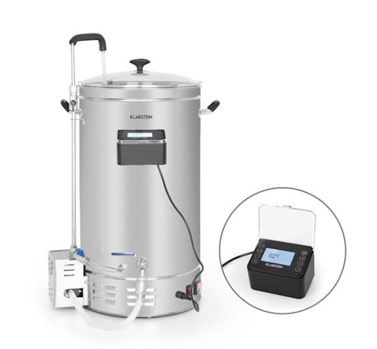 Пивоварня Klarstein Brauheld Pro Mash 35 л 2500 Вт 30-100°C (10034587)