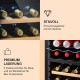 Винный холодильник Klarstein Bovella 18 Duo+ 50 л 10035696