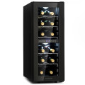 Винный холодильник Klarstein Shiraz 12 Duo 42 л, 12 бутылок, черный (10041361)