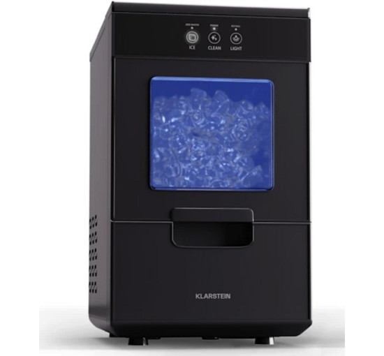 Льодогенератор Klarstein Ice Galet 20 кг/доба, 2,2 л, чорний (10045476)