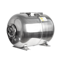 Гидроаккумулятор горизонтальный нержавейка Mytec 50 л