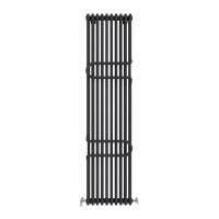 Радиатор дизайнерский Ideale Zeta 12 10/1800/460 черный