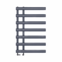 Полотенцесушитель дизайнерский IDEALE Emma 11 антрацит 7/500