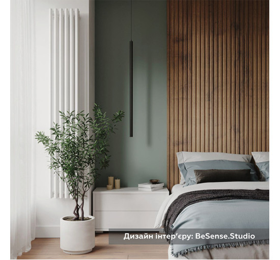 Радиатор дизайнерский Ideale Gloria 11 9/1800/531 черный