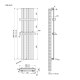 Радіатор дизайнерський Ideale Stella 11 5/1600/500 антрацит