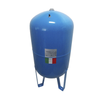 Гидроаккумулятор вертикальный стальной Watersystem 50 л