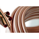 Meдная труба и фитинг