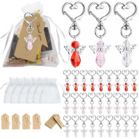 30 подвесок-брелоков  Ztexkee Z3844 с ангелами-хранителями для подарков на рождение ребенка, девичник, свадебные сувениры (my-13167)