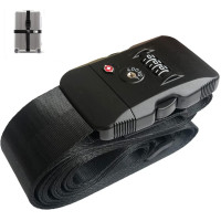 Багажні ремені Anoley Cross, регульований пакувальний ремінь з 3-дисковим кодовим замком, підходить для упаковки багажу 20-34 дюйми (my-16029)