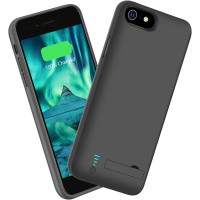 Чехол-аккумулятор Sitong D70C для iPhone SE 2020/8/7/6S/6, 5500 мАч черный (my-8085)