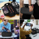 Чехол для переноски Ivoler для Nintendo Switch и новой модели Switch OLED, портативный жесткий чехол для переноски и путешествий, черный (my-16131)