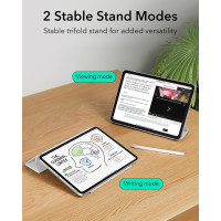 Чехол ESR для iPad Air 11 мощное магнитное крепление, тонкий чехол-подставка Trifold, надежная защита, белый (my-16065)