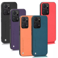 Чехол For Honor X7A с резиновым покрытием задняя крышка, желтый (my-13080)