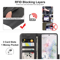 Чохол-книга Cresee з блокуванням RFID для Google Pixel 7, чорний (my-13047)