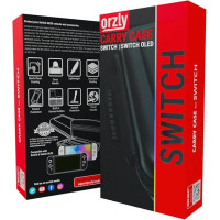 Чохол Orzly Carry Case дорожній чохол з кишенями для аксесуарів та ігор, сумісний з Nintendo Switch та новою консоллю Switch OLED (my-16018)