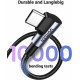 Кабель UGREEN USB-USB C, угловой, 3 А, 90 градусов быстрая зарядка, совместим с iPhone 16/15 Pro Max, Galaxy S24, S23 Ultra, A53, Pixel 7 (my-16045)