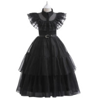 Платье для девочки Венсдей Адамс/Wednesday, размер XL (my-13081)