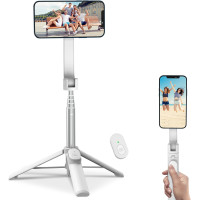 Портативный штатив FANTCOO MST-01 для iPhone, 29 дюймов, пульт ДУ белый (my-11143)