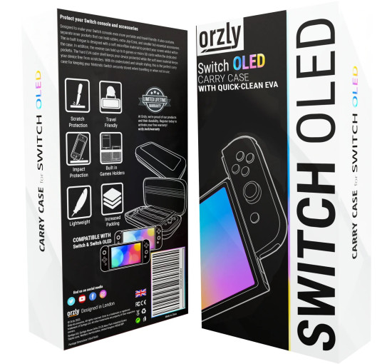 Спеціальний чохол Orzly для Nintendo Switch OLED (my-16019)