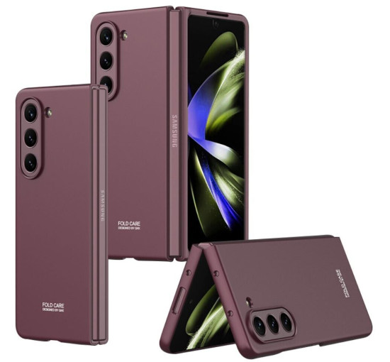 Защитный чехол GKK Super Slim для Samsung Galaxy Fold 5 - Wine Red (my-13067)