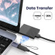 Адаптер Seminer Type-C Female на Micro USB Male підтримує синхронізацію даних, сумісний із Samsung Galaxy S8/S8+ (2 шт.) (my-16074)