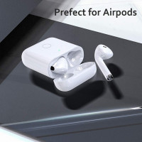 ANTAUGE Y006 Зарядний чохол для Airpods із кнопкою синхронізації, Білий (my-13092)